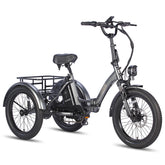FAFREES F20 Mate Electric Bike - 500W Motor 48V18.2AH Battery 110KM PAS Mode Range Hydraulic Brakes - Grey